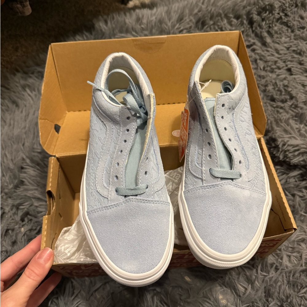 Vans Light Blue Women's Sneakers